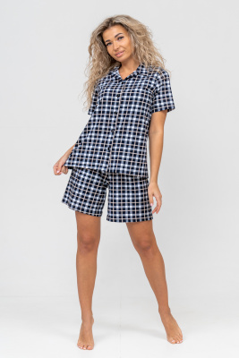 Костюм 36673 синяя клетка