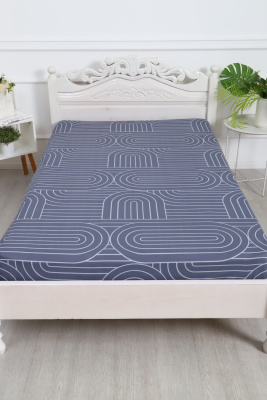 Простыня перкаль Пятый элемент серый