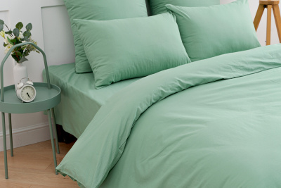 Пододеяльник Цвет Эмоций 205х217, арт. 1566 шалфей